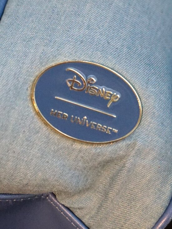 Disney’s Winnie the Pooh Fuzzy Blue Overalls Mini Backpack Purse Her Universe main image 4
